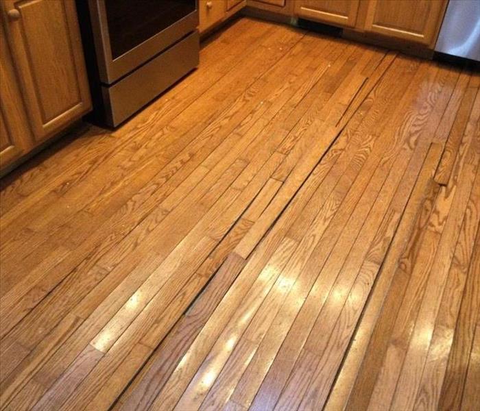 water damaged hardwood floors