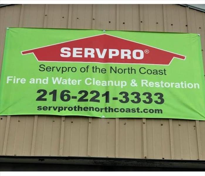 servpro sign on warehouse